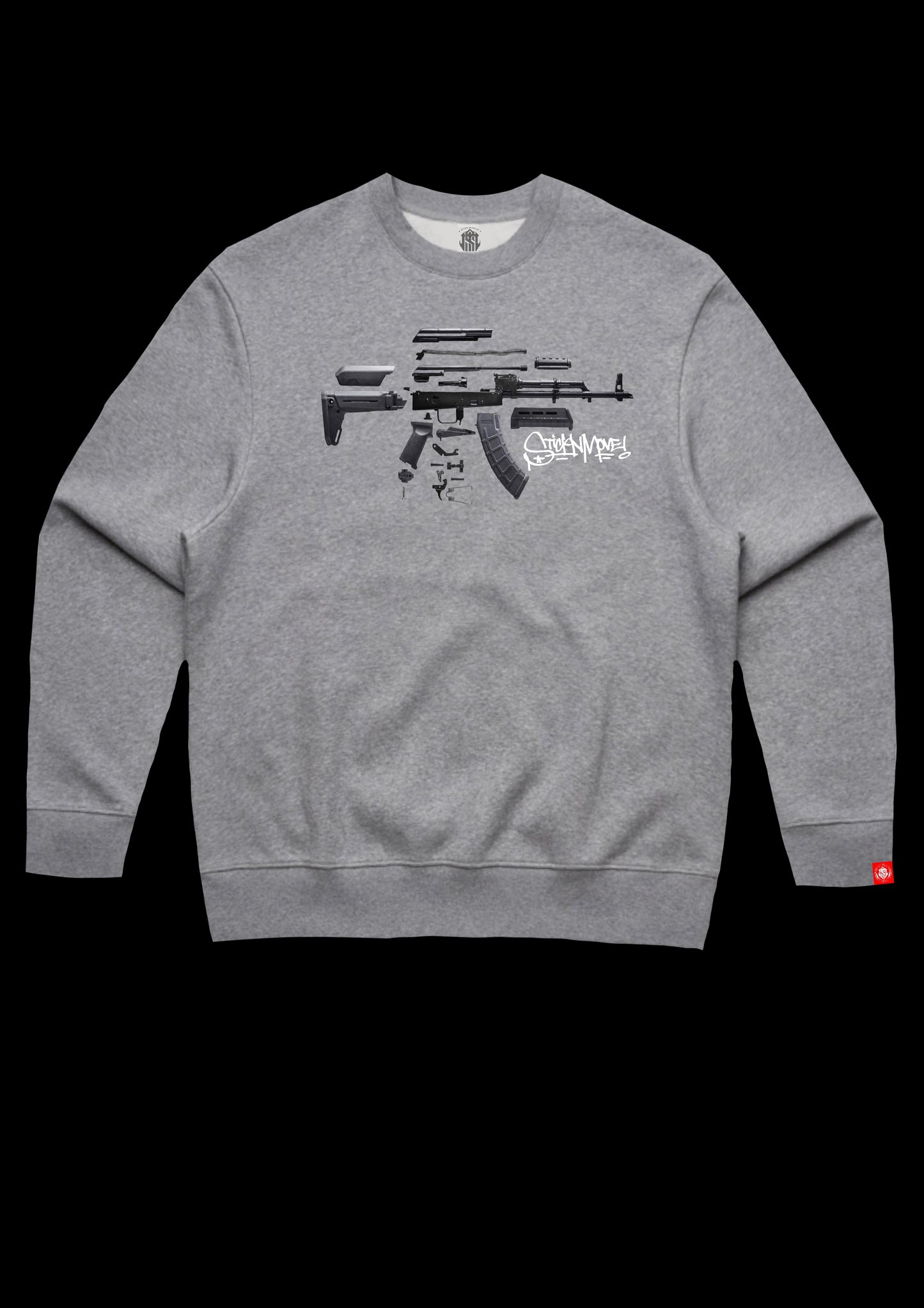 AK-STICKNMOVE HEAVYWEIGHT CREWNECK