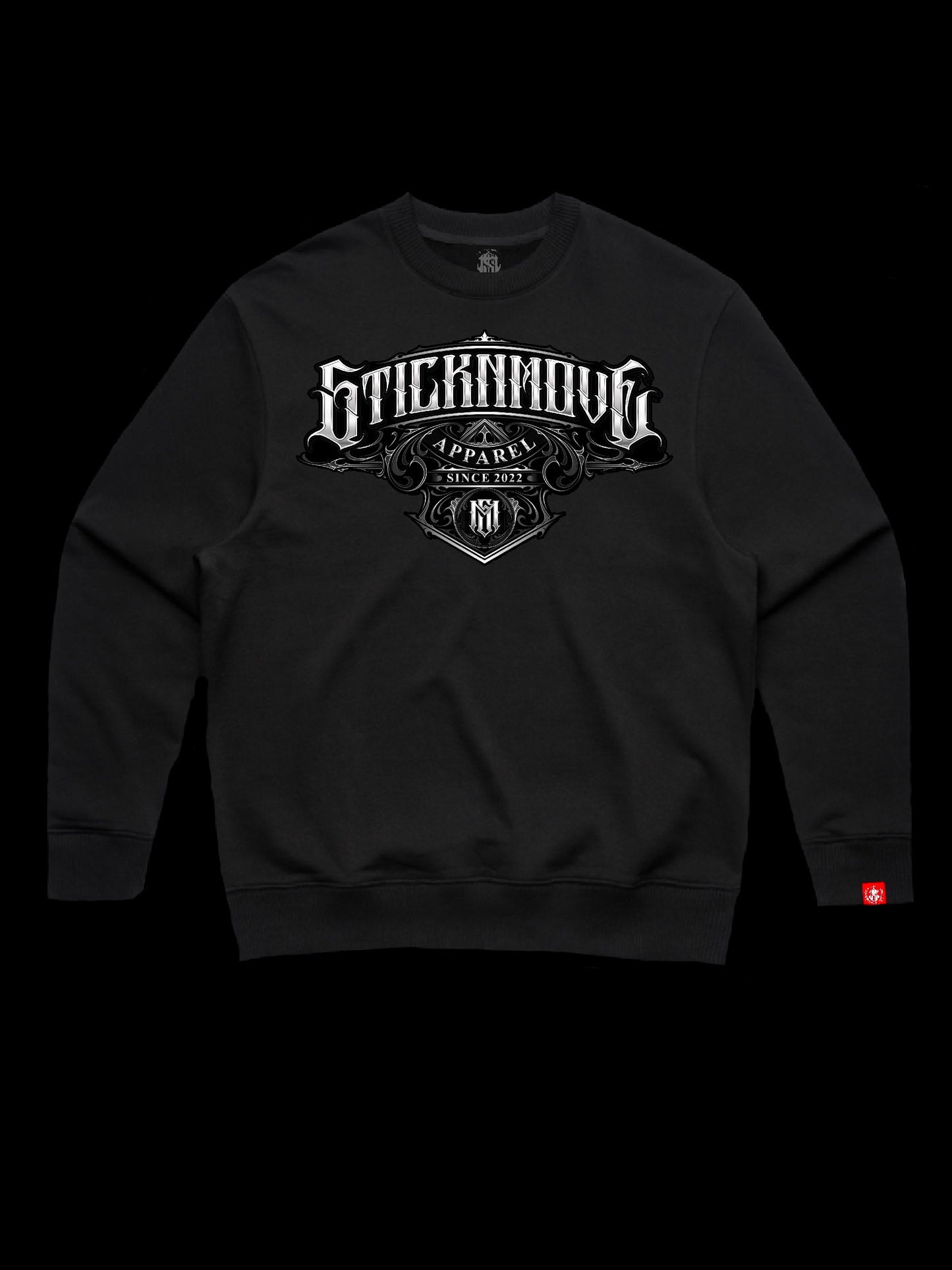 STICKNMOVE APPAREL HEAVYWEIGHT CREWNECK
