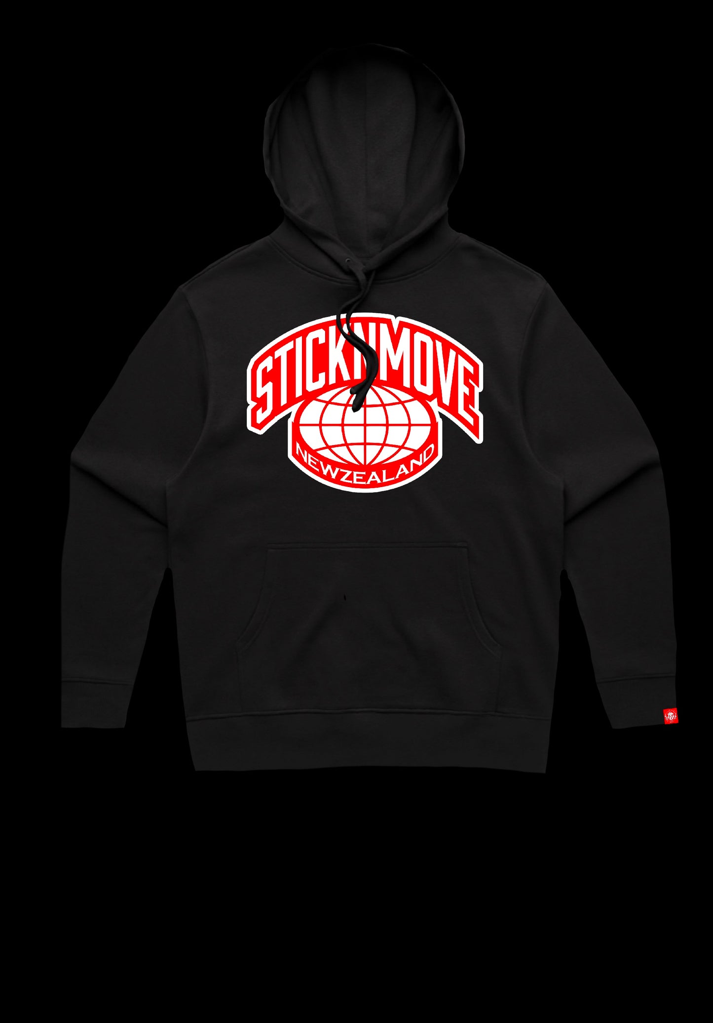 STICKNMOVE NEWZEALAND HEAVYWEIGHT HOODIE x4 colours