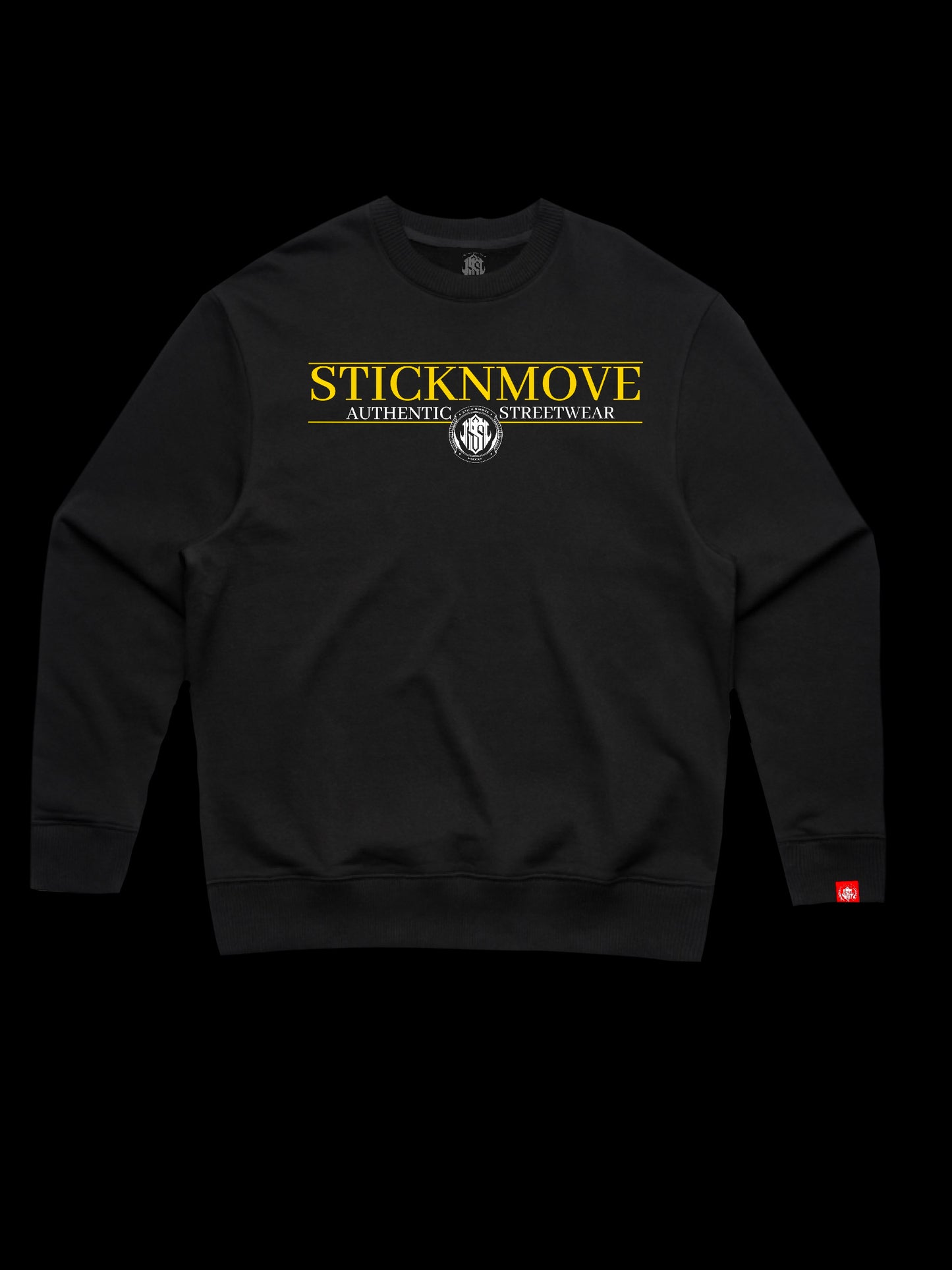 STICKNMOVE APPAREL AUTHENTIC HEAVYWEIGHT CREWNECK