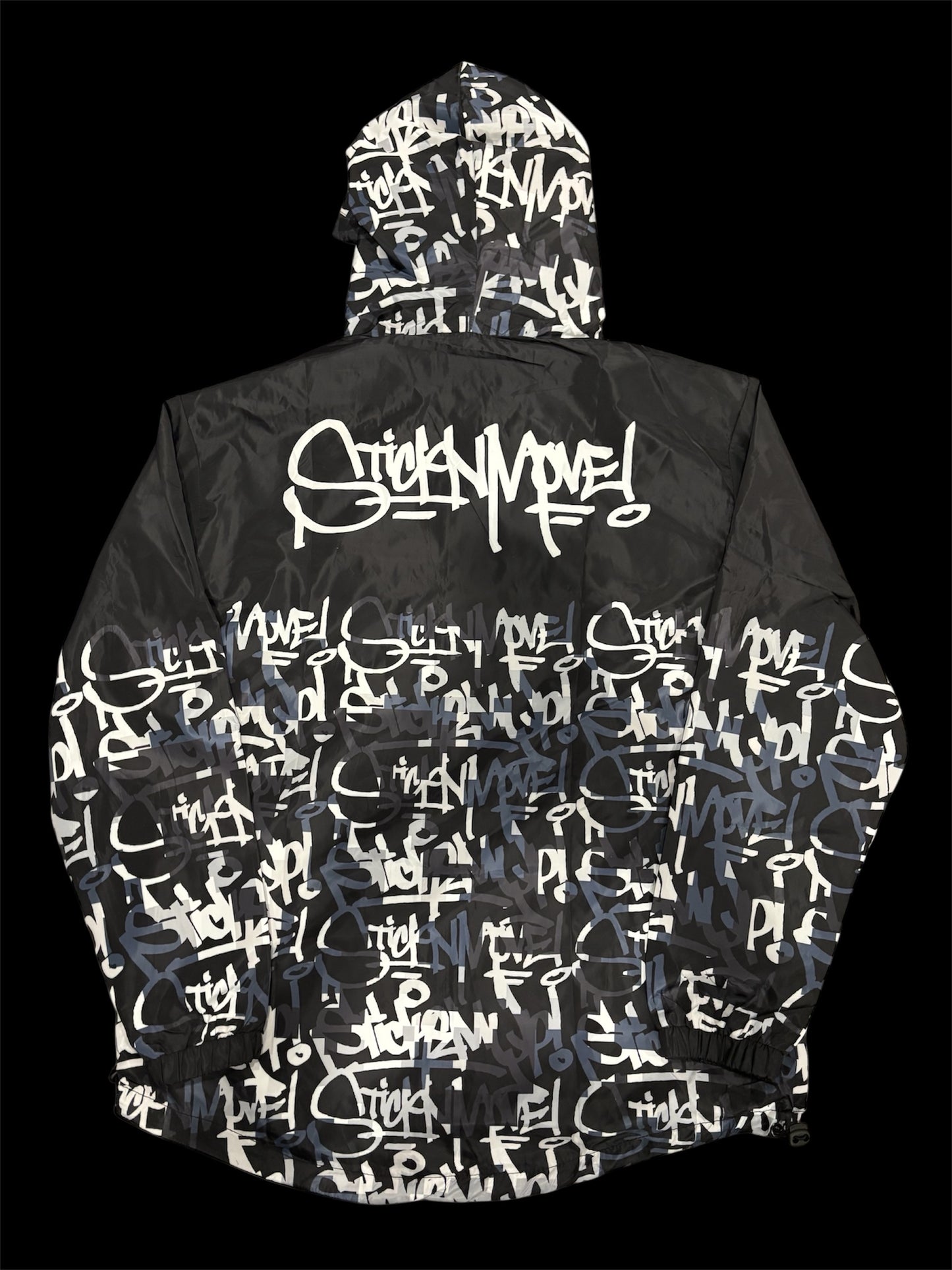 STICKNMOVE HANDSTYLE WHITE CAMO WINDBREAKER