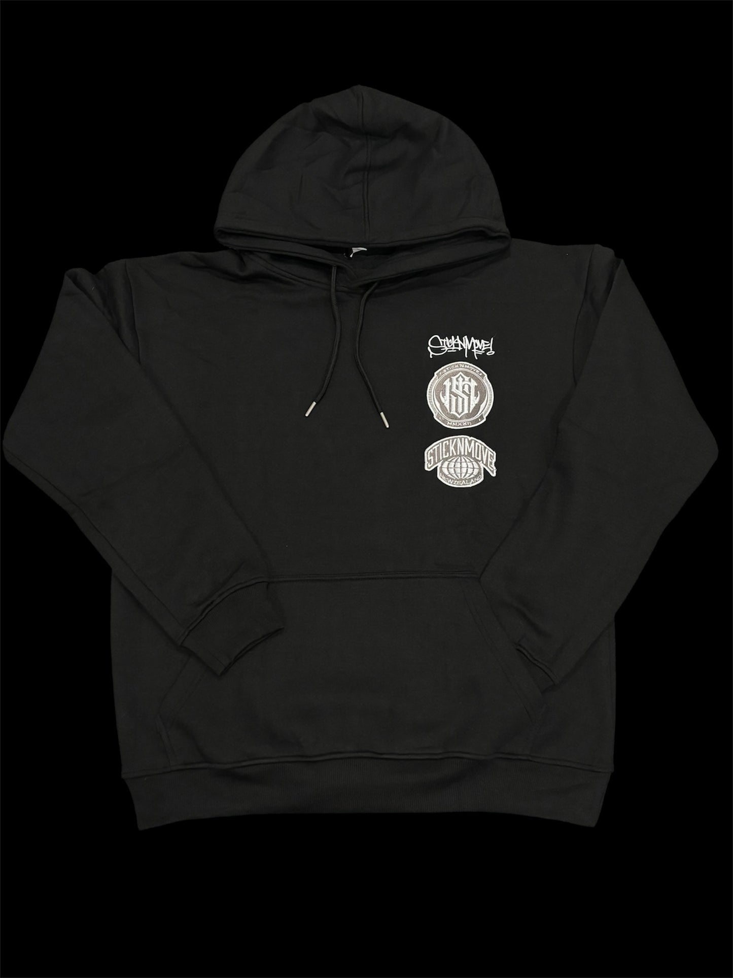 STICKNMOVE STICKEMUP EMBROIDERED HOODIE