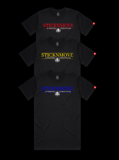 STICKNMOVE AUTHENTIC STREETWEAR TEE