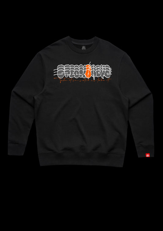 STICKNMOVE THROWIE HEAVYWEIGHT CREWNECK