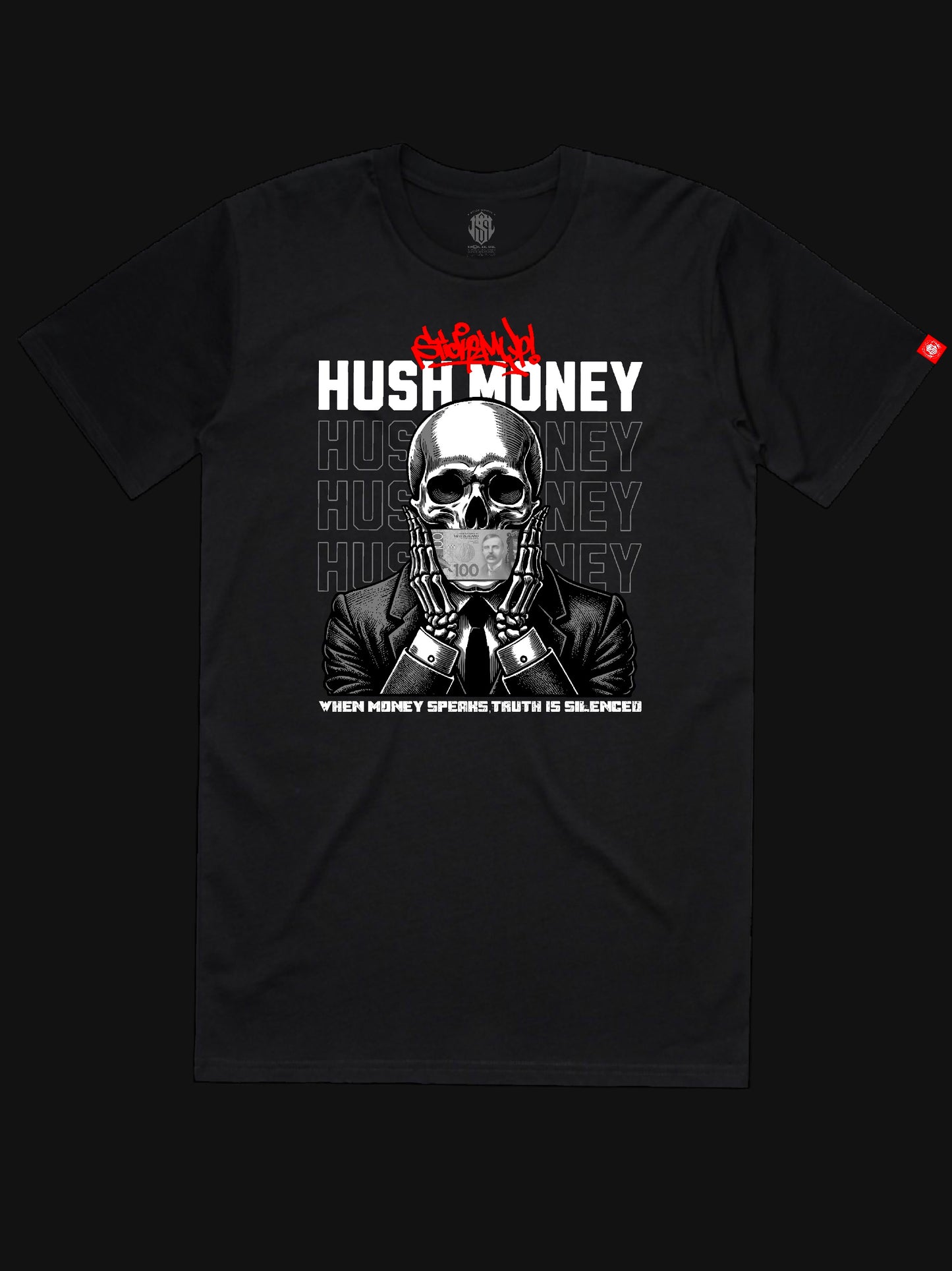 Hush money tshirt