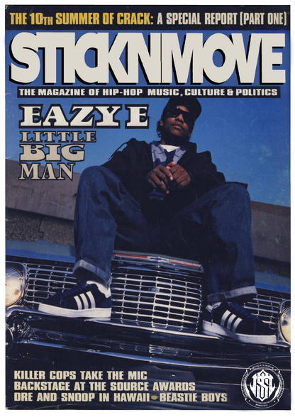 EAZY E STICKNMOVE MAGAZINE COVER TEE