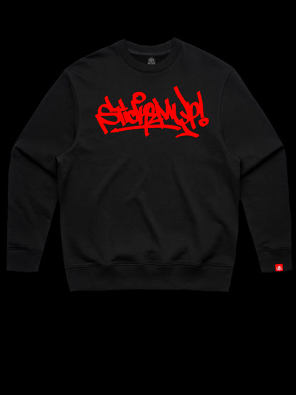 STICKEMUP HANDSTYLE HEAVYWEIGHT CREWNECK