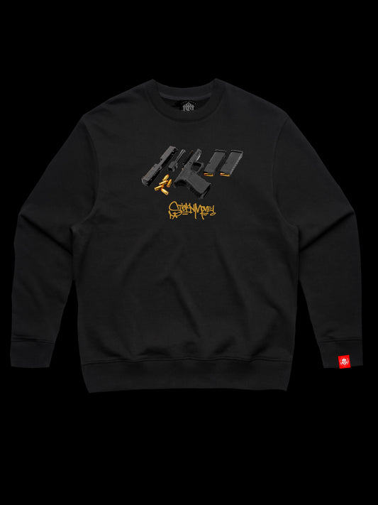 STICKNMOVE GLOCK HEAVYWEIGHT CREWNECK