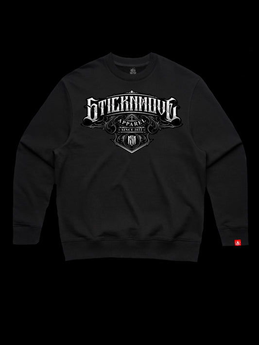 STICKNMOVE APPAREL HEAVYWEIGHT CREWNECK