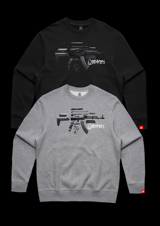 AK-STICKNMOVE HEAVYWEIGHT CREWNECK