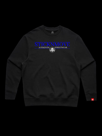 STICKNMOVE APPAREL AUTHENTIC HEAVYWEIGHT CREWNECK