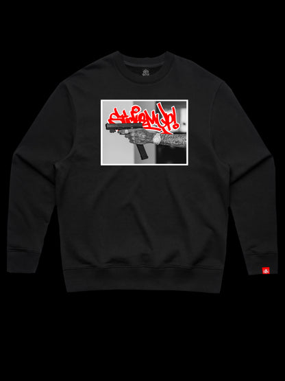 STICKEMUP EXTENDO HEAVYWEIGHT CREWNECK