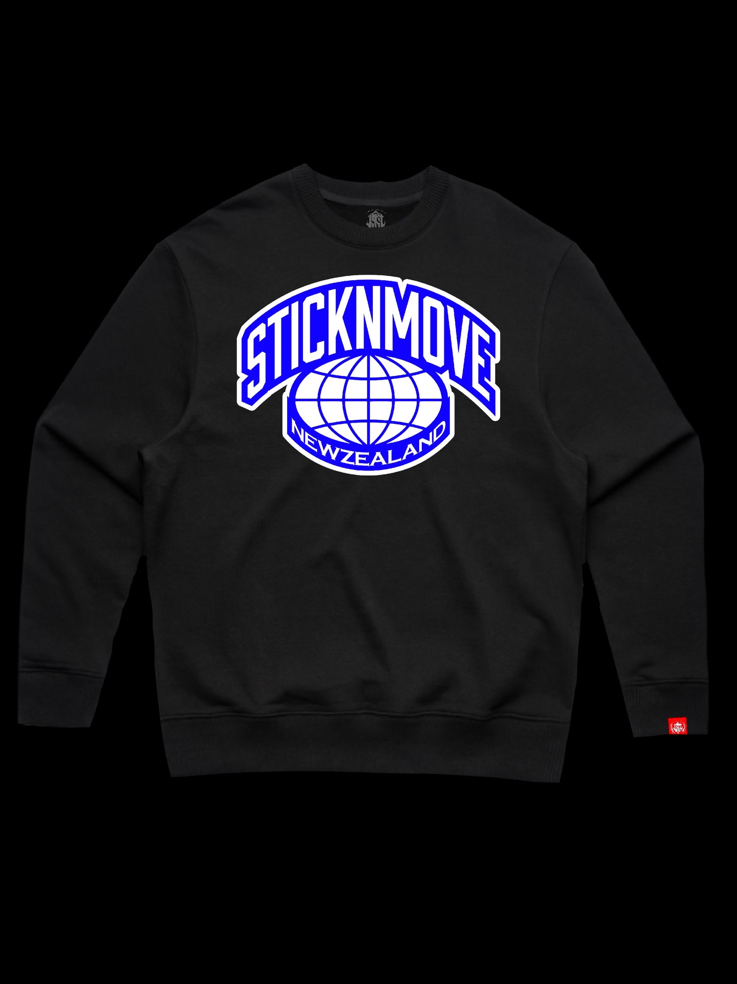 STICKNMOVE NEWZEALAND  HEAVYWEIGHT CREWNECK x3 colours