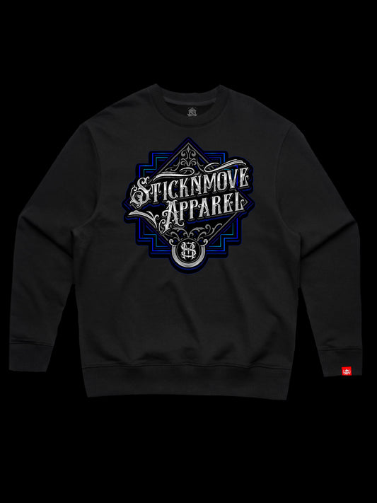 STICKNMOVE APPAREL HEAVYWEIGHT CREWNECK