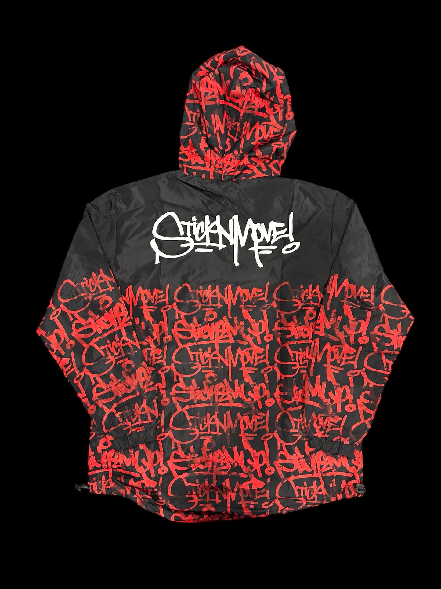 STICKNMOVE HANDSTYLE RED CAMO WINDBREAKER