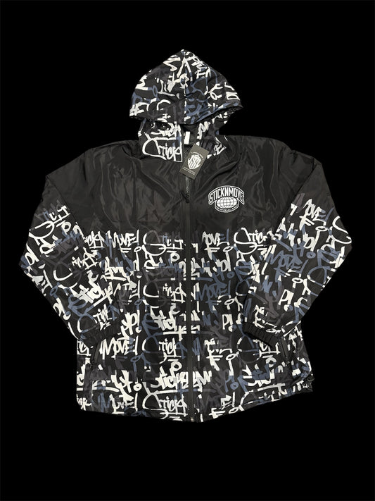 STICKNMOVE HANDSTYLE WHITE CAMO WINDBREAKER
