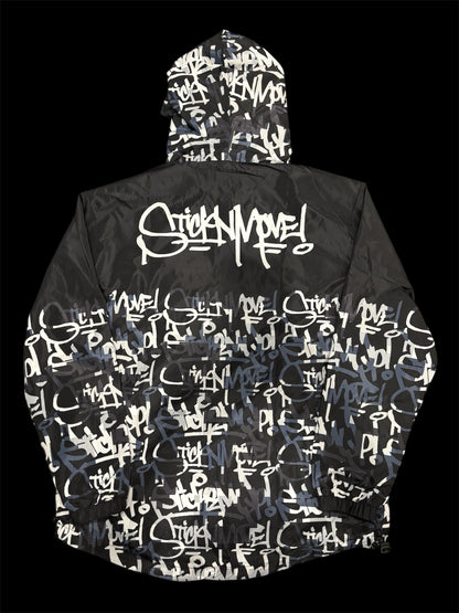 STICKNMOVE HANDSTYLE WHITE CAMO WINDBREAKER