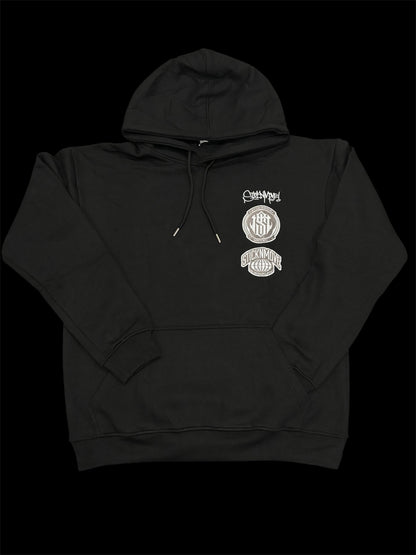 STICKNMOVE STICKEMUP EMBROIDERED HOODIE